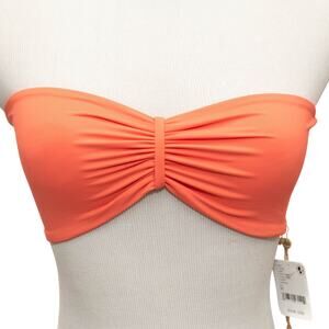 Free People Orange Bikini Top